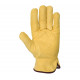 Guante frio 406RF T09 piel c/forro amarillo JUBA