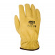 Guante frio 406RF T09 piel c/forro amarillo JUBA
