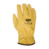 Guante frio 406RF T09 piel c/forro amarillo JUBA