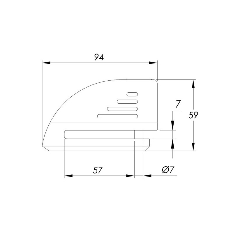 IFAM, Antirrobo Moto con Alarma Storm Lock