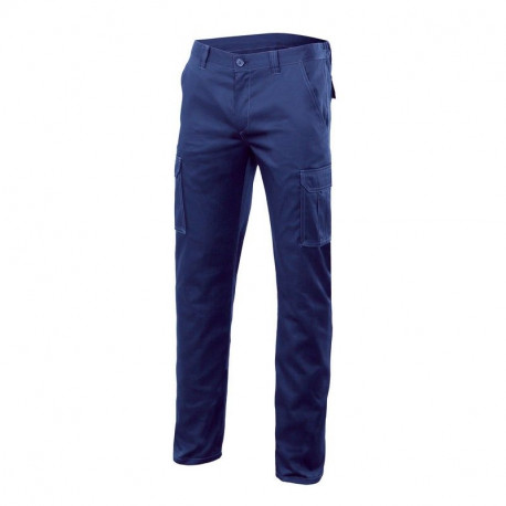 Pantalon multibolsillos stretch 103002S-9 azulina VELILLA
