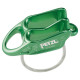 Asegurador descensor polivalente gris PETZL