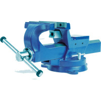 Torno de banco cuadrado Blue Pro 100 100mm METALWORKS