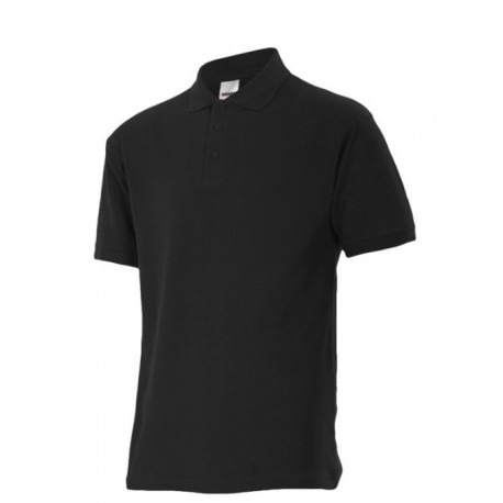 Polo manga corta 105502-0 negro VELILLA