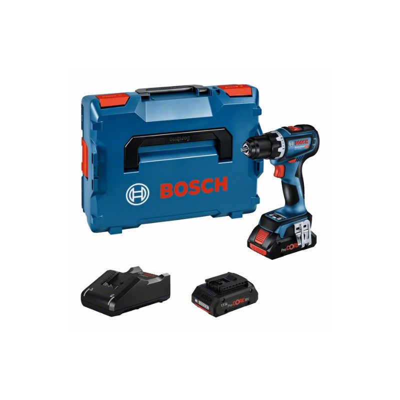 Atornillador batería GSR 18V-90 C 2 bateria cargador BOSCH - Ferretería  Campollano