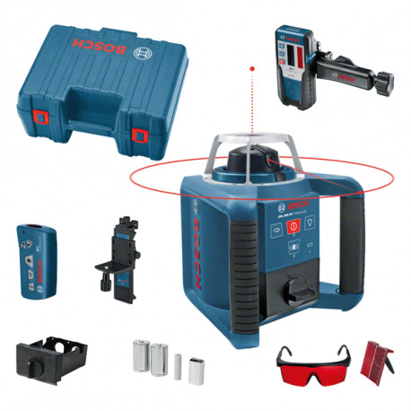 Nivel laser kit GRL300 HV + RC1WM1 + LR1 + BT170 BOSCH