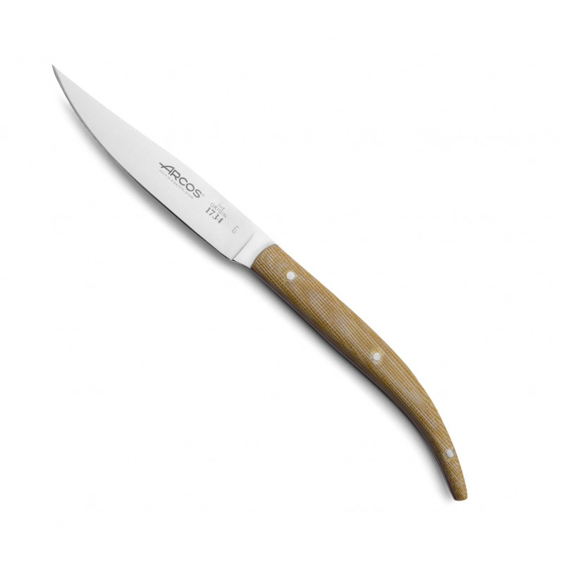 Cuchillo chuletero 110mm mango madera ARCOS - Ferretería Campollano