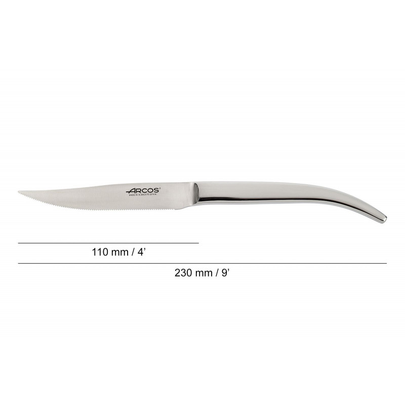 Comprar Cuchillo Chuletero Inox Origin Filo Liso Arcos