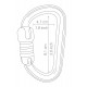 Bm d triact-lock u mosqueton PETZL