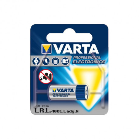 Pila alcalina LR1 Varta 1.5 VDC VARTA - Ferretería Campollano