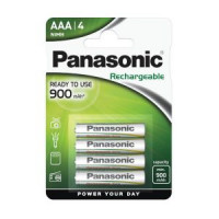 Pila recargable AAA 900mah hhr-4xxe ( bl- 4unds. ) PANASONIC