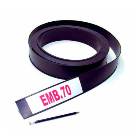 Iman etiqueta 25x100 doble canal (5 unidades) ACMAGNETS