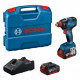 Atornillador impacto GDX 18V-200 + 2 bat 4,0Ah + cargador BOSCH