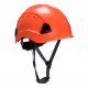 Casco Height Endurance ventilado PS63 Naranja barboquejo PORTWEST