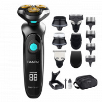 Afeitadora Bamba Precision Care 10 en 1, set de cabezales CECOTEC