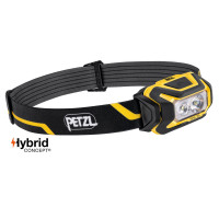 Linterna Aria 2R negro/amarillo 600 lm PETZL