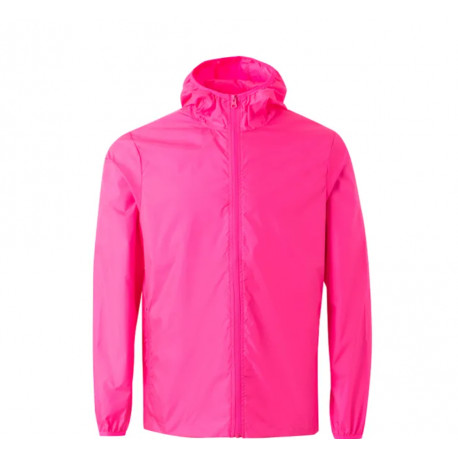 Cortaviento unisex rosa fluores WZ60U MUKUA