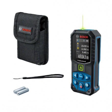 Medidor láser distancias GLM 50-27 CG bat.3,7V 1.0Ah+USB BOSCH