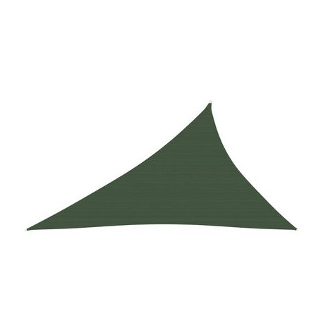 Kit sombreo triang.3,6 X3,6 X3,6 verde Poliéster 160 gr./m2 NOVAGARDEN