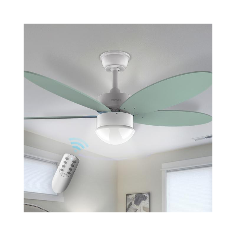 VENTILADOR TECHO CECOTEC ENERGYSILENCE AERO 4260 MINT CON MANDO – eXisten  Online