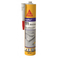 Sellador polimero Sikaflex-111 Stick & Seal 290ml gris SIKA