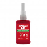 Adhesivo 648 retenedor 50ml alta resistencia mecanica/termic LOCTITE