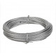 Cable acero inox 7x7+0 Ø5,00mm (rollo  25 mt) 