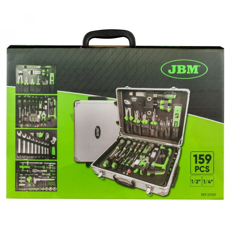 Set De Herramientas Caja 159 Piezas Maletin Kit Completo Kit