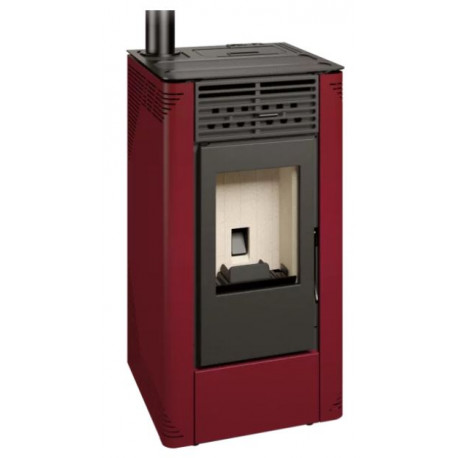 Estufa pellet Flora 8 kW aire salida vertical FERLUX