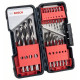 Set Tough Box 18 brocas helicoidales HSS PointTeQ 1-10mm BOSCH