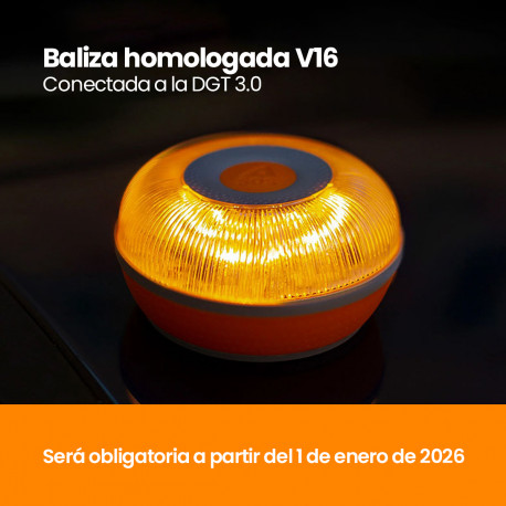 Baliza V16 geolocalizada (conexion DGT) - Ferretería Campollano