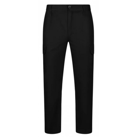 Pantalon multibolsillos algodon 103003-00 negro VELILLA