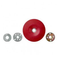 Plato soporte discos fibra 115mm rojo blando 3M