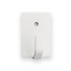 Mini-percha adhesiva lacado blanco blister 4 und. INOFIX