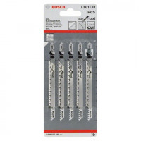 Hoja de sierra de calar T 301 CD (blister 5 uds) BOSCH