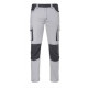 Pantalon stretch bicolor 103031S-07/08 blanco/gris VELILLA