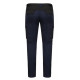 Pantalon stretch bicolor 103031S-61/00 azul navy/negro VELILLA