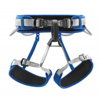 Arnes escalada Corax azul talla 1 PETZL