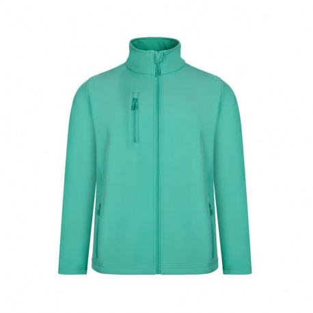 Cazadora soft shell Richmond unisex SSZ280U-615 seafoam gree MUKUA