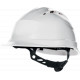 Casco obra ventilado QUARTZ UP IV blanco DELTAPLUS