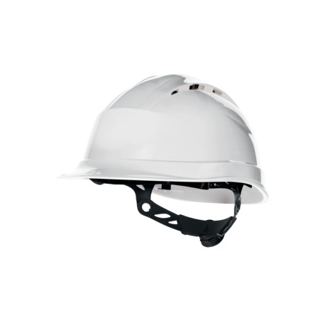 Casco obra ventilado QUARTZ UP IV blanco DELTAPLUS