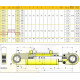 Cilindro hidráulico doble efecto 1006/7 carrera 700 CICROSA
