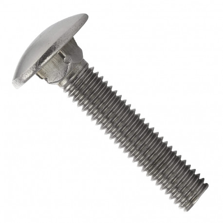 Tornillo inox a-2 din 603 8x35mm  (40 unidades) 