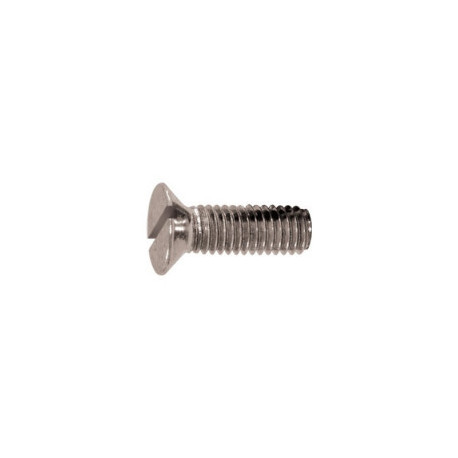 Tornillo inox A-4 DIN 963 4x30mm cabeza plana  (100 unidades) 