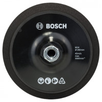 Plato goma 150mm M-14 con velcro BOSCH