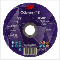 Disco de corte cubitron 3 60+ T41 125mmx1,3mmx22,23mm 3M