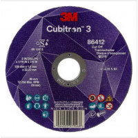 Disco de corte cubitron 3 36+ T42 125mmx3mmx22,23mm 3M