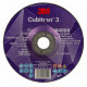 Disco corte/desbaste cubitron 3 36+ T27 150mmx4,2mmx22,23mm 3M