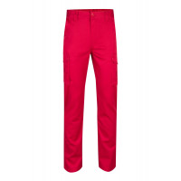 Pantalon multibolsillos stretch 103002S-12 rojo VELILLA