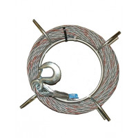 Tractel cable acero 8,3mm 10 m TRACTEL